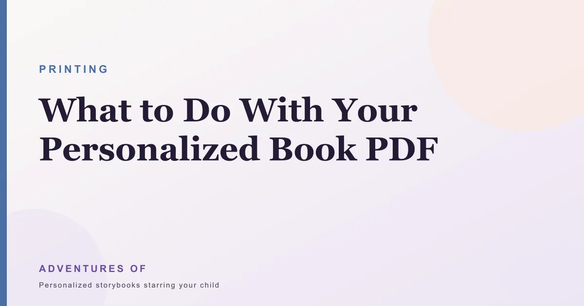 What to Do With Your Book PDF (Six Options, Ranked by Effort)