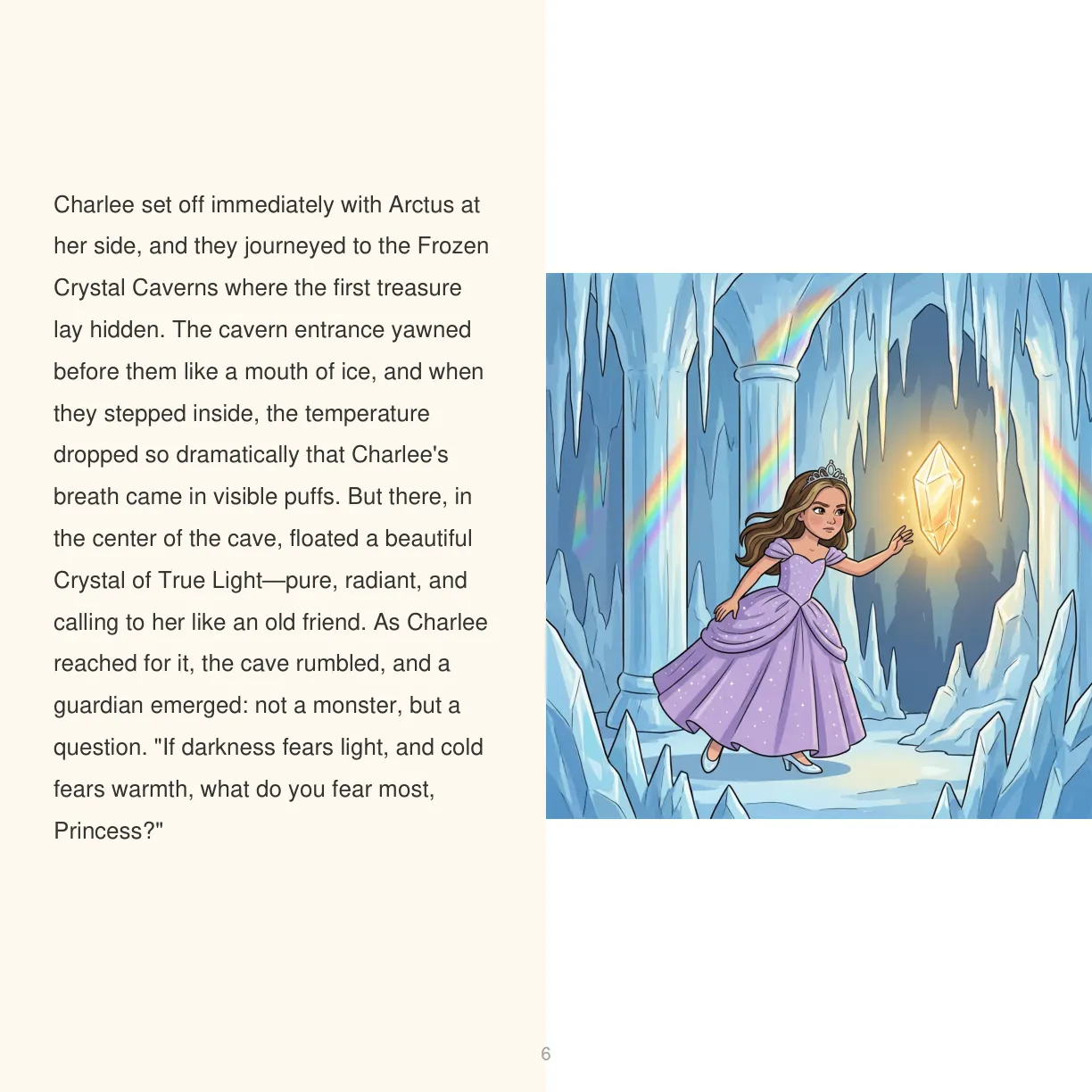 Page 7 of Charlee and the Polar Bear Princess of the Arctic